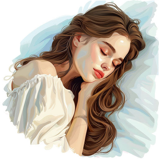 Dream clipart in photo realistic style with flat white background