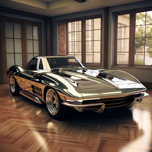 Classic American 60s Sports Car