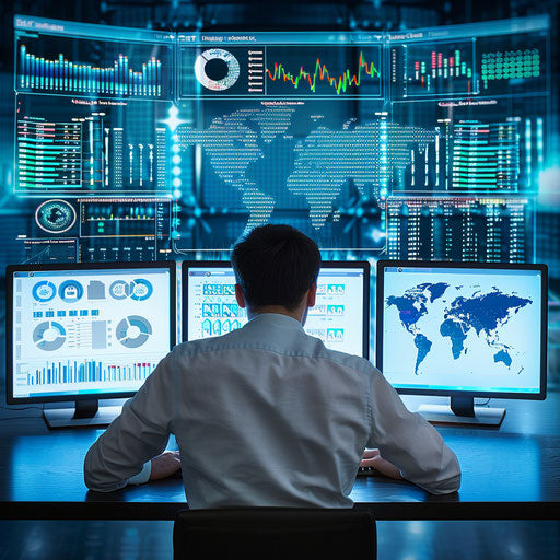 Analyzing complex algorithms on multiple screens