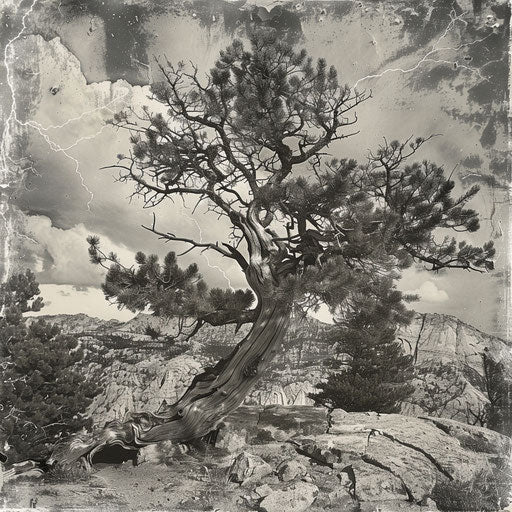 Survival Story: Old whitebark pine struck by lightning