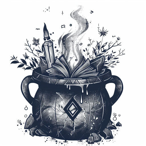 Horror Stencil Tattoo Kit