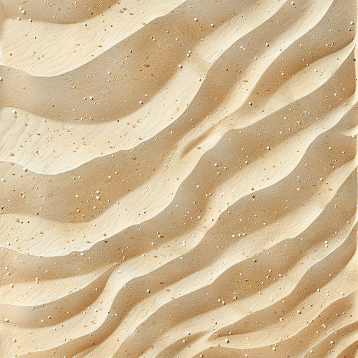 Sand illustration with random flat background and vintage filters