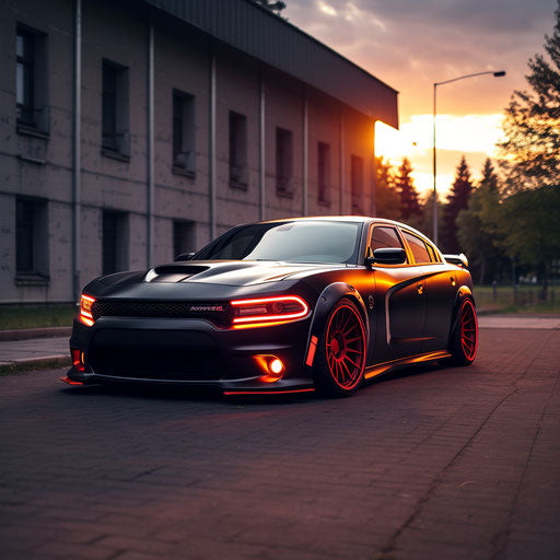 Optical tuning of the dodge charger hellcat