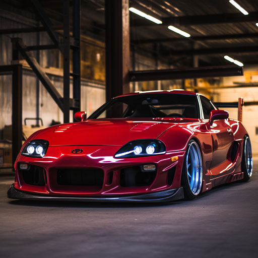 Restomod transformation of the mark 4 supra