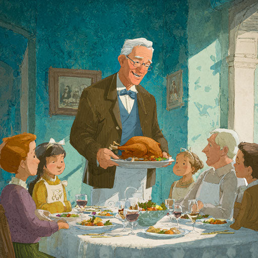 A Festive Gathering with a Delicious Roasted Turkey