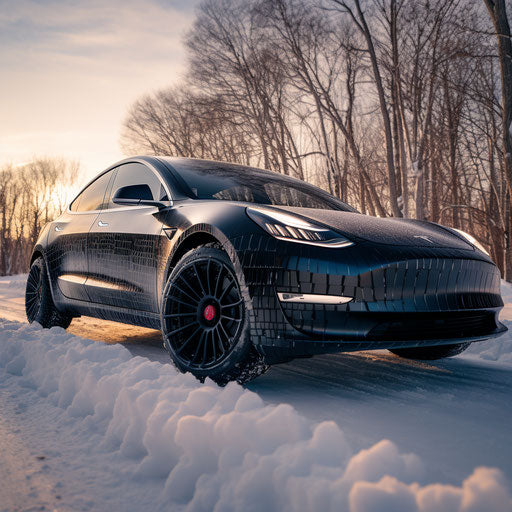 Fat tires for Tesla Model 3