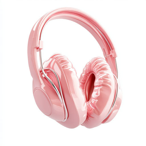 Realistic 3D heart image on flat white background