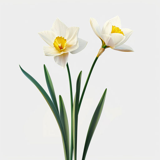 March illustration in a photo realistic style on flat white background