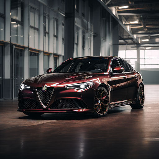 Classic luxury variant of the Alfa Romeo Giulia Quadrifoglio with high-end finishes