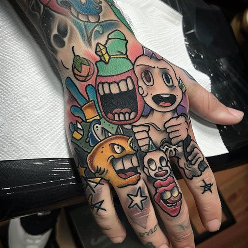 Hand Tattoo Designs Tattoo Vector Pack