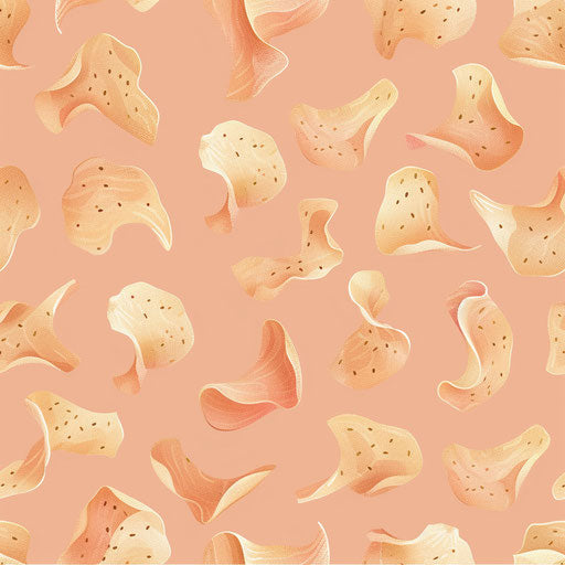 High-quality chips on realistic dark rose background