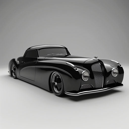 1954 Bentley R Type Continental with futuristic design
