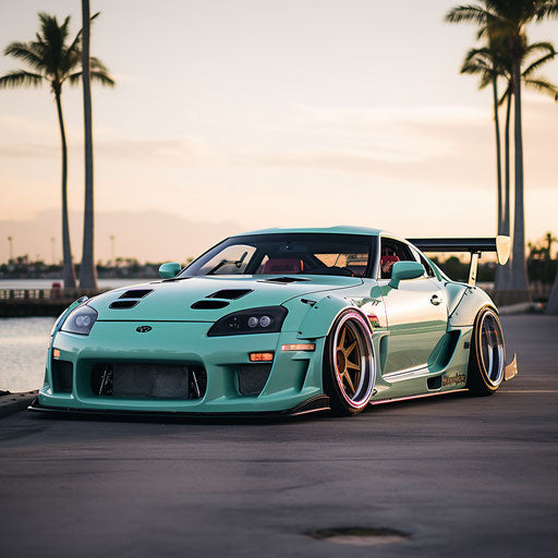 Mark 4 supra Seafoam green