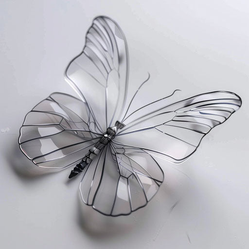 Vibrant 3d Butterfly Tattoo Flash Set