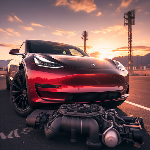 Tesla Model Y supercharger intakes