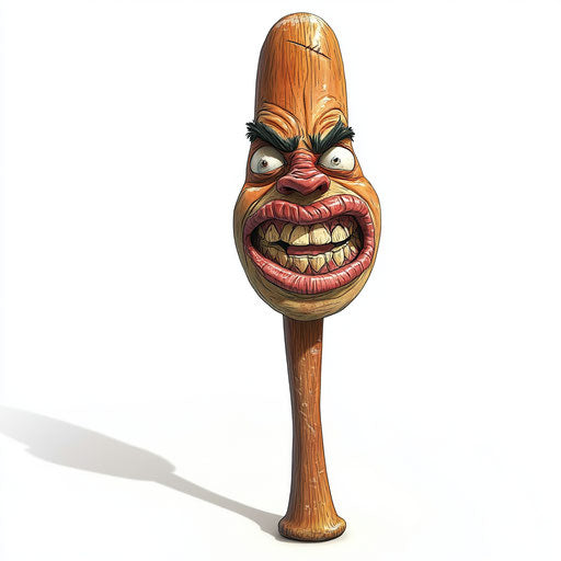 Comprehensive Baseball Bat Caricature Clipart Package for Artists