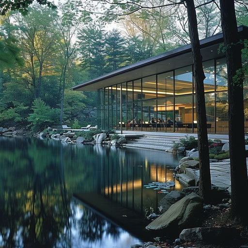 Tranquil corporate getaway by the lakeside