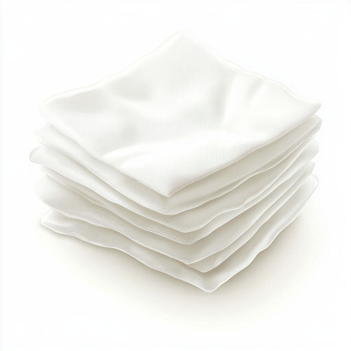 Realistic clipart of a baby wipe