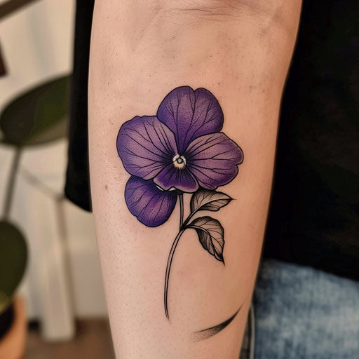 February Birth Flower Tattoo Design Pack