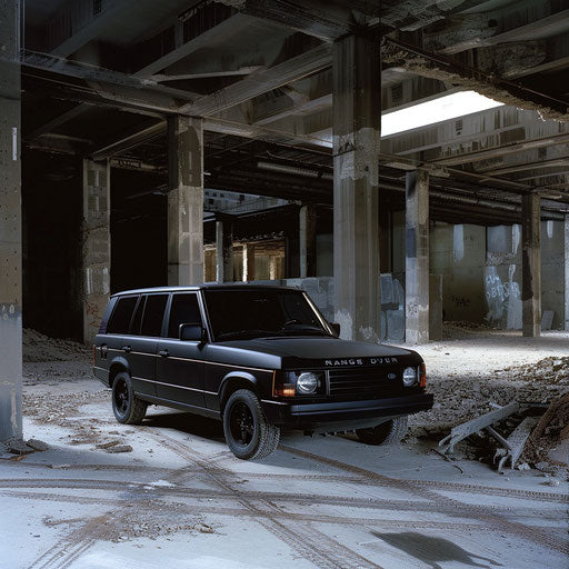 Stealthy vehicle maneuvering through secret government facility