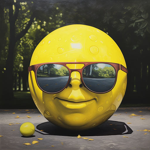 Radiant sun in the yard