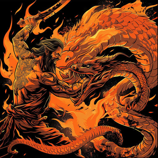 Baldur's battle with the serpent