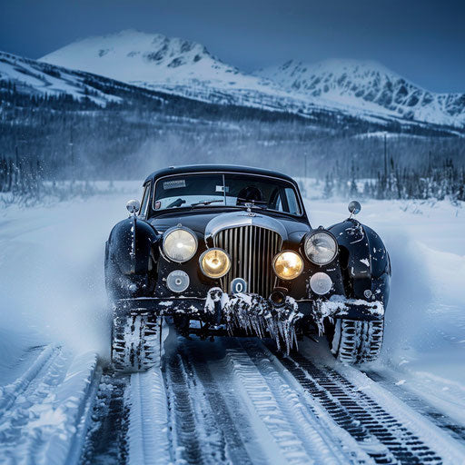 1954 Bentley R Type Continental equipped for extreme winter