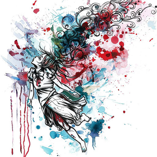 Alice's fall into the rabbit hole