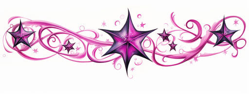 Black star tattoos, free tattoo ideas pink star tattoos