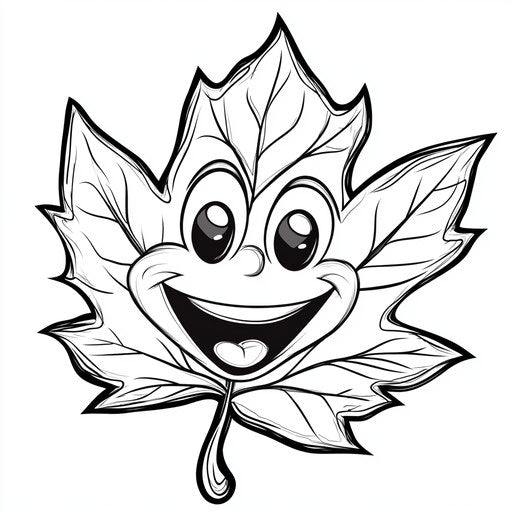 Leaf Coloring Page - Unique Pages to Color