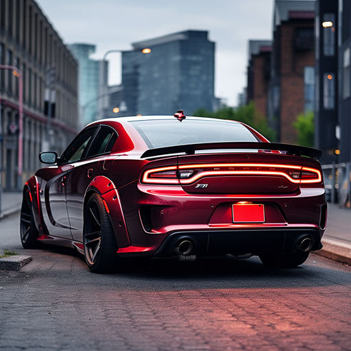 Hellcat Charger, larger exhausts