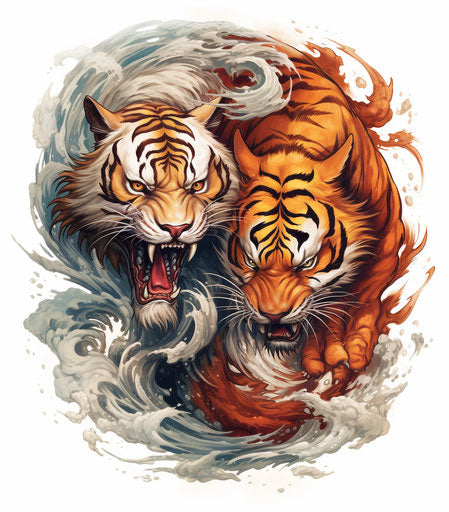 Tiger Tattoo Blueprint Kit