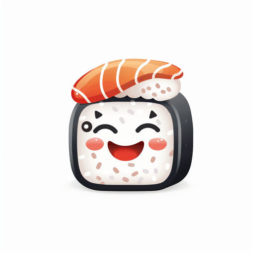 A sushi emoji