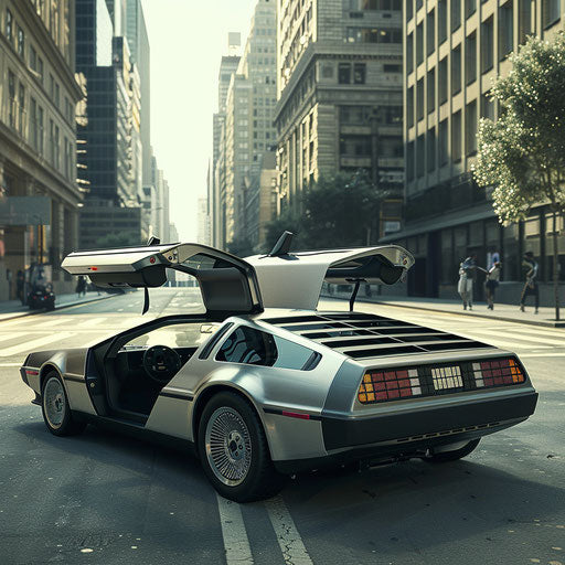 Electric, Zero-Emissions 1981 DeLorean DMC-12 Concept