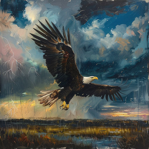 American Eagle Bird: Wellness Retreat Brochures