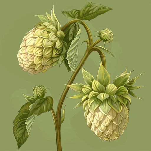 Realistic atis clipart in muted green room, refined details