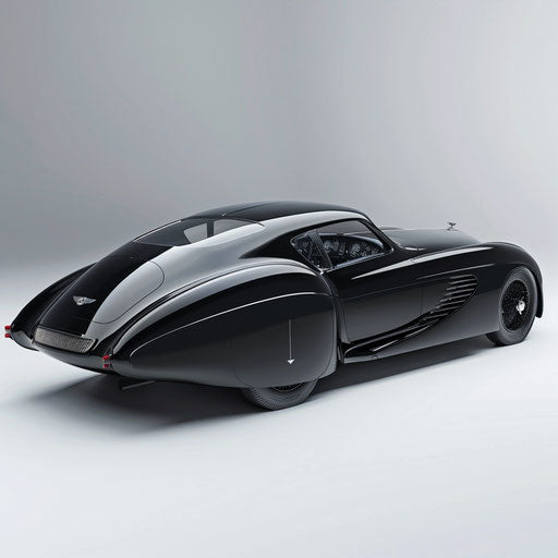 1954 Bentley R Type Continental with futuristic finish