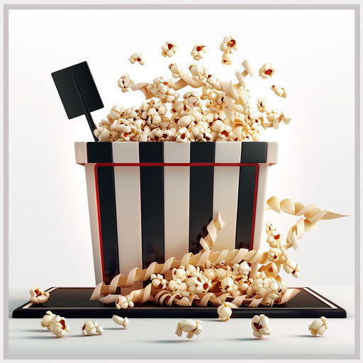 Photo realistic movie clipart with modern design