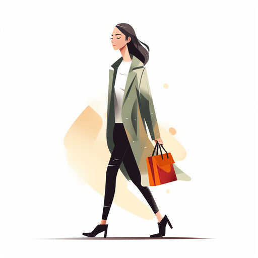 Wednesday clipart in the Minimalist style, on white background