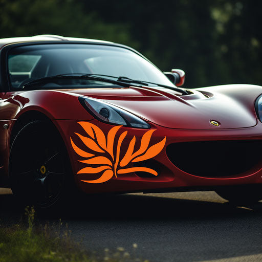 Lotus Elise classic flame decal