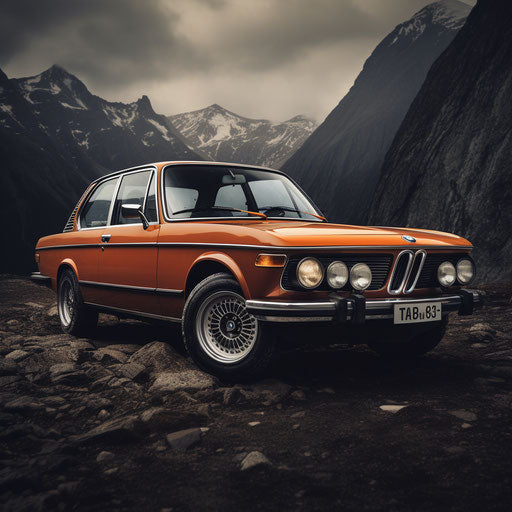 Classic Fat Tires of BMW 7 Series