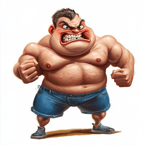 Versatile Brave Caricature Clipart Art Files for Professionals