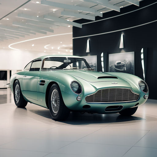 Aston Martin dv5 Seafoam green