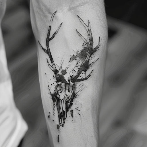 Deer Skull Tattoo Master Kit