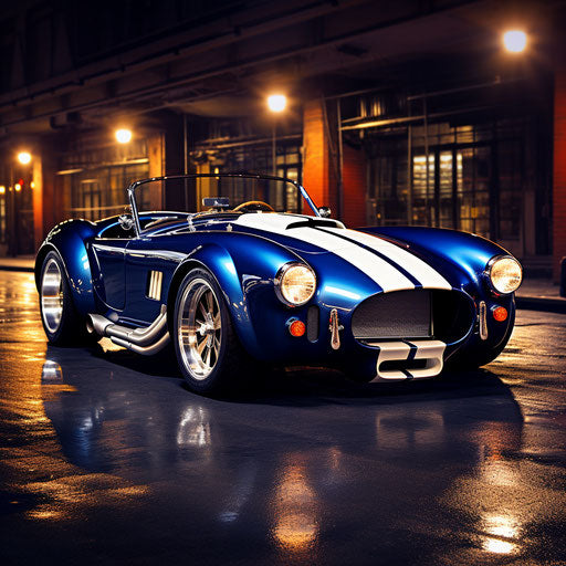 Optical tuning of ac shelby cobra car
