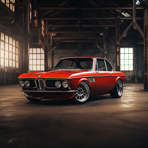 Classic Restomod BMW car