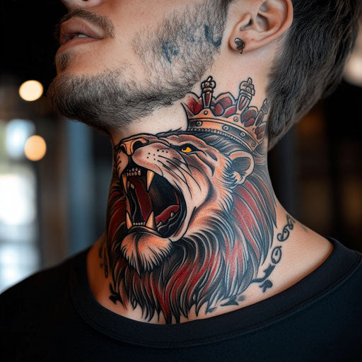 Throat Tattoos For Men Tattoo Master Files
