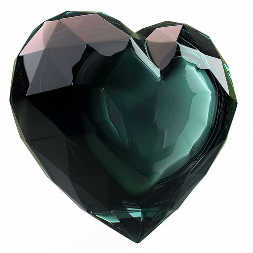 Black heart on transparent background, #screenshotsaturday style