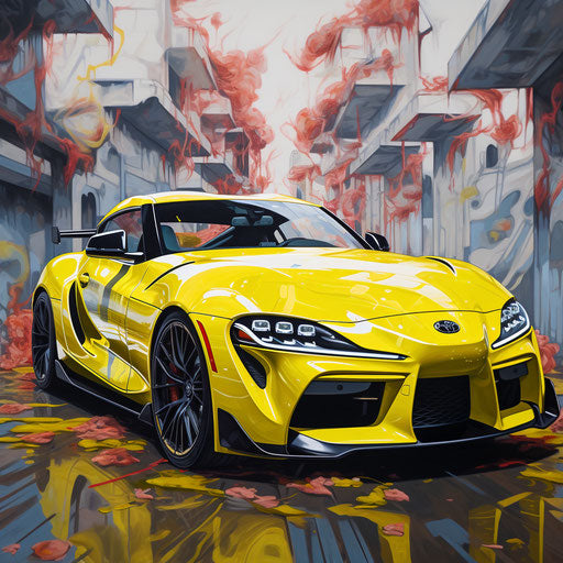 Mark 4 supra Bright yellow
