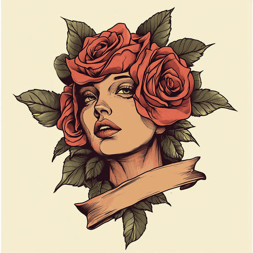 Brilliant Amber Rose Face Tattoo Tattoo Flash